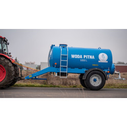 Wóz do wody pitnej 5000 litrów, z atestem PZH i homologacją UE